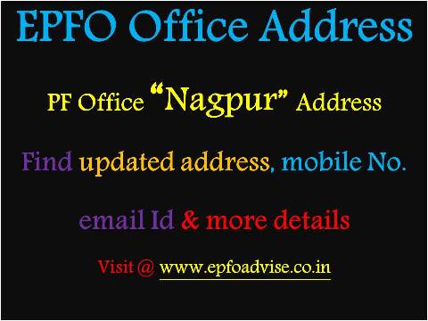 PF Office Nagpur Address