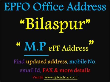 PF Office Bilaspur Address