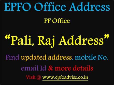 PF Office Pali Address