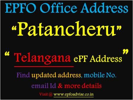 PF Office Patancheru Address