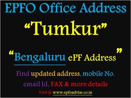 PF Office Tumkur Address