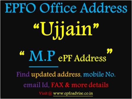 PF Office Ujjain Address